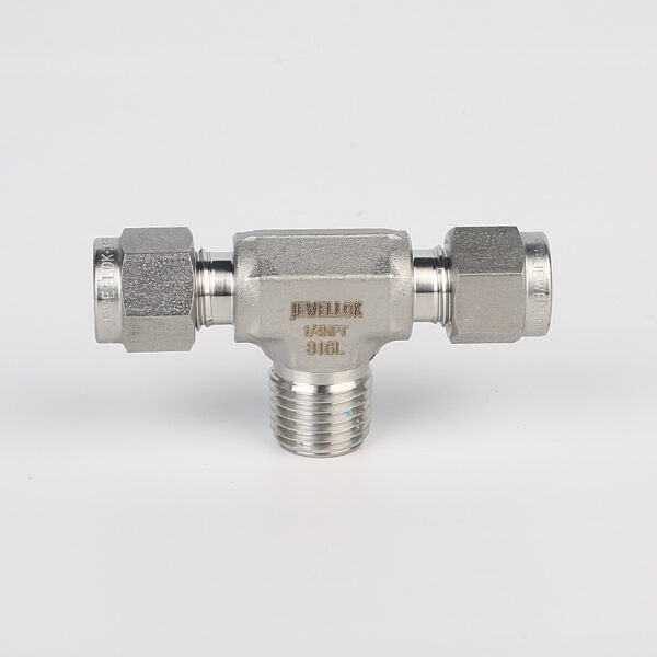 772L Male Branch Tee | Stainless Steel High-Purity Tube Fitting Male Branch Tee