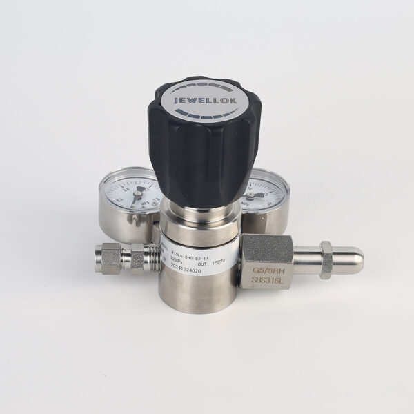 High Purity High Pressure Gas Cylinder Pressure Regulators Pressure Reducing Valve JSR-1E Series