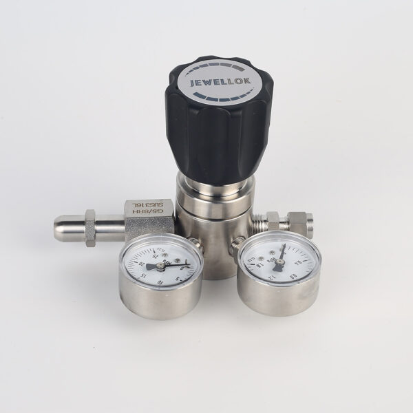 High Purity High Pressure Gas Cylinder Pressure Regulators Pressure Reducing Valve JSR-1E Series