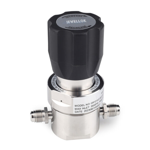 JR1000 Series UHP Ultra High Purity Single Stage Pressure Reducing Regulator And Low To Intermediate Flow
