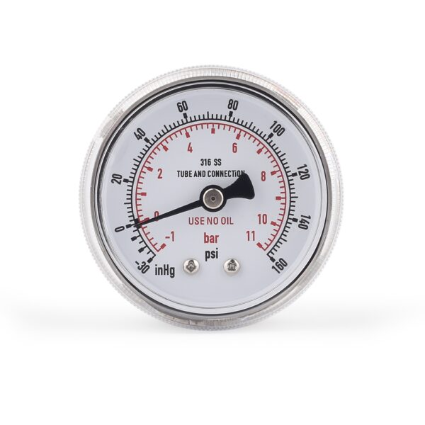 Ultra High Purity Pressure Gauge For Laboratory And Semiconductor JR Series