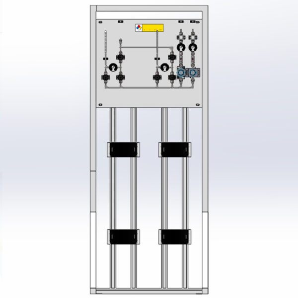 Manual Gas Rack High Purity Gas Delivery Systems JW-100-GR