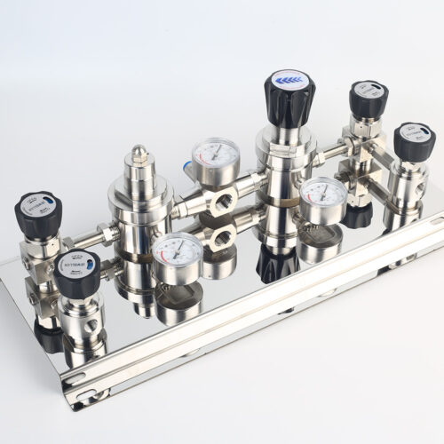 Stainless Steel Single Stage Semiconductor Grade Pressure Control Module Pressure Control Panels JSP-6A Series