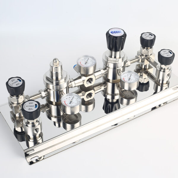 Stainless Steel Single Stage Semiconductor Grade Pressure Control Module Pressure Control Panels JSP-6A Series